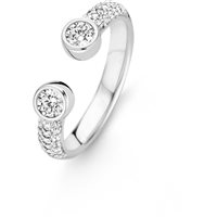 Anello Ti Sento Milano Donna in Argento Zirconia 12093ZI-12 - 12093ZI-12